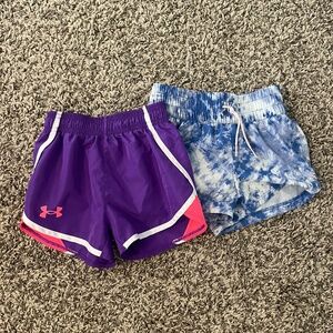 Girls Running Shirts Gap & Under Armor
